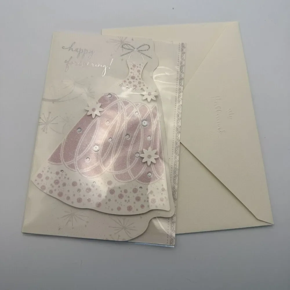 Lot Of 4 Unique Wedding Set Greeting Cards Swing Hallmark Kensington Bridal Love